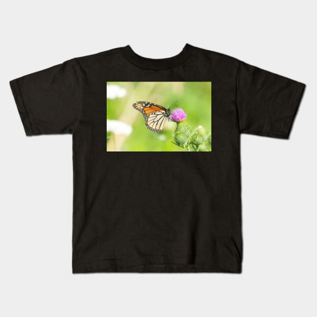 Monarch Kids T-Shirt by EugeJ